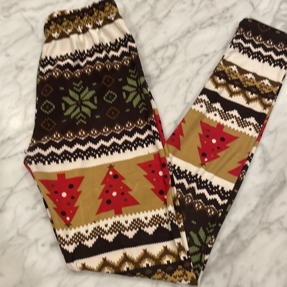 Christmas leggings - Picture 1 of 5